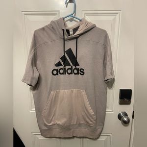 Adidas Short Sleeve Hoodie